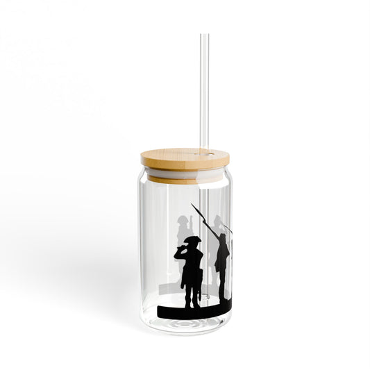 Military Themed Sipper Glass