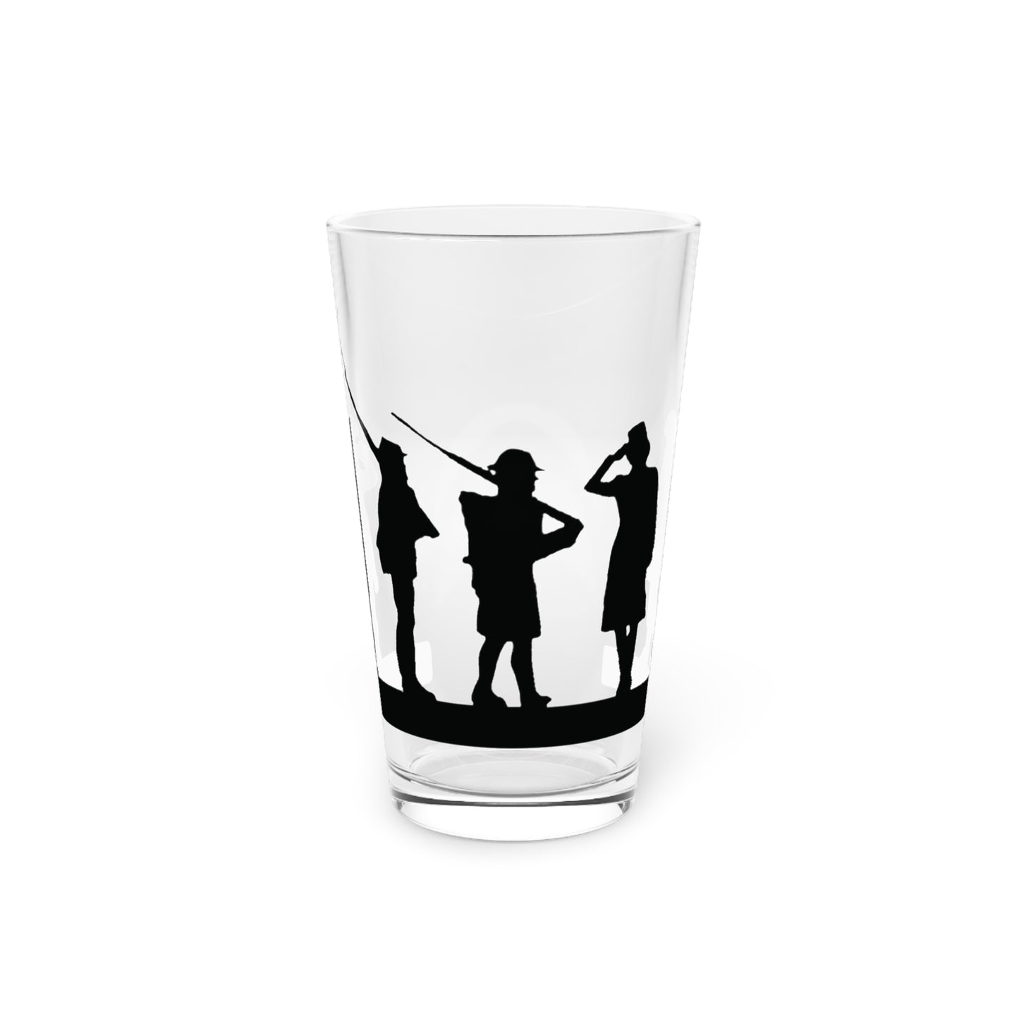 Military Themed Pint Glass