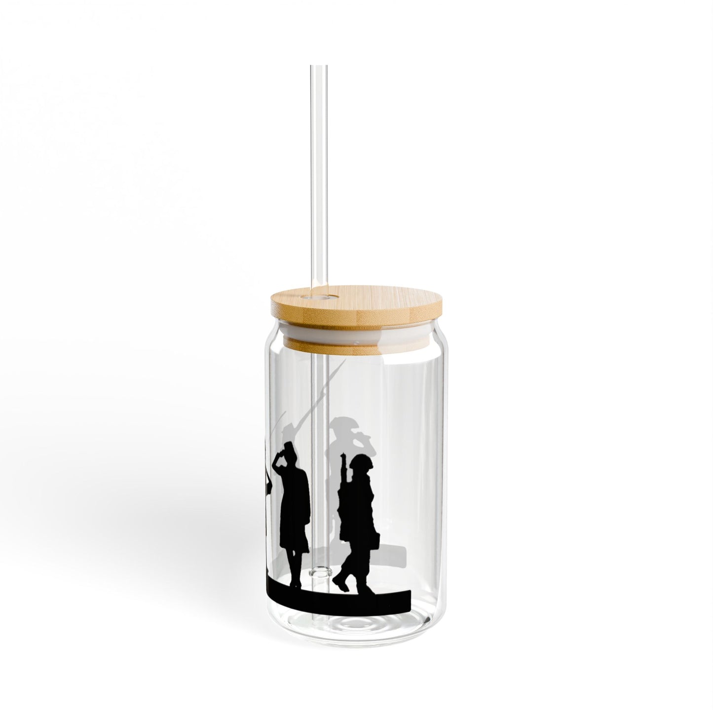 Military Themed Sipper Glass
