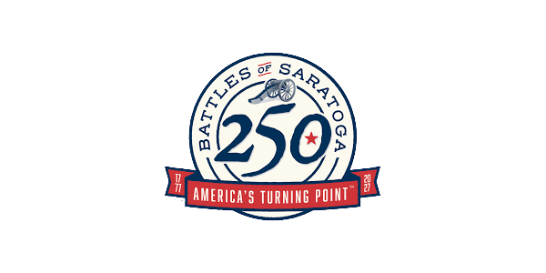 Battles of Saratoga 250 logo